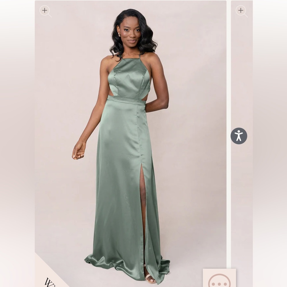 Revelry Haven Satin Bridesmaid Dress